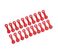 CHICIRIS Tappi a Vite per Spurgo Freni, Tappo Antipolvere in Gomma per Grasso Siliconico Zerk con Supporto, per Freno Olio Auto Moto (rosso)