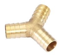 CHICIRIS Tappo di Puntura di Rame-y per Fluidi a Gas in Acqua Aerea Fluidi a 3 Vie-like-like o 6/8/12/14/16 Mm, Adatto Alle Linee Domestiche a Casa (14 mm (1pcs))