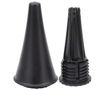 CHICIRIS Tassa Compatta per Pavimenti per Supporto per il Clarinetto Rimovibile per gli Strumenti di Avvolgimento Nero di Ababela