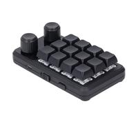 CHICIRIS Tastiera Meccanica Programmabile a 12 Tasti con Interruttori Blu con Illuminazione RGB e Supporto Macro Personalizzato per Dimensioni Portatili di Gioco e produttività