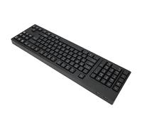 CHICIRIS Tastiera per Mancini, Tastiera Ergonomica Cablata USB da 109 Tasti con 2 Hub USB, per Uso Domestico in Ufficio Aziendale