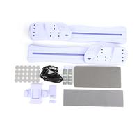 CHICIRIS Tavola da Pilates, Attrezzatura da Palestra Portatile Pieghevole per la Casa, Kit di Allenamento Multifunzionale 7 in 1, Ideale per l'Allenamento Completo del Corpo per Uomini e Donne