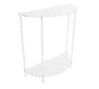 CHICIRIS Tavolino in Acrilico, Comodino, Tavolo Decorativo da Parete a 2 Livelli, Risparmia Spazio, capacità di Carico 50 Libbre, Montaggio in 5 Minuti, per Divani, Sedie per il Tempo