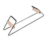 CHICIRIS Telaio di perle fai da te in legno di pino di ferro nero, migliora la capacità pratica di bracciali, cinture e collane