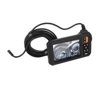 CHICIRIS Telecamera Endoscopio, Periscopio HD 1920P con Schermo LCD a Colori da 4,3 Pollici, 8 Luci LED Regolabili, Sonda Sottile da 8 Mm, Impermeabile IP67, per Manutenzione Auto, (10m)