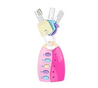 CHICIRIS Telecomando Smart Key per Bambini con Luci e Suoni per i più | 3 Tasti Colorati, Suoni di Simulazione di Auto, Luci Lampeggianti, Giochi di Finzione Educativi, Materiale Plastico Sicuro
