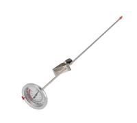 CHICIRIS Termometro da, Termometro con Sonda Meccanica in Acciaio Inossidabile da 50 a 550F con in Metallo, per Friggere in Olio Alimenti Alla Griglia
