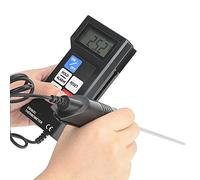 CHICIRIS Termometro Per Alimenti Con Sonda, Liquidi Termometro Elettronico Digitale Professionale, Commutazione tra Celsius e Fahrenheit Per Casa Esterno