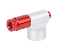 CHICIRIS Testa di Gonfiaggio a CO2 Mini Gonfiatore per Pneumatici in Lega di Alluminio 5,3 X 1,4 X 2 Cm Testa di Gonfiaggio a un Pulsante per Pedalate in Montagna e Ciclismo con Valvola Presta