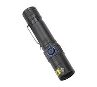 CHICIRIS Torcia a Luce Nera 365nm Potente Rilevatore Portatile Ricaricabile per la Ricerca di Scorpioni, Rilevamento di Muschio di Gatto, Ispezione delle Banconote, Materiale in Lega di Alluminio