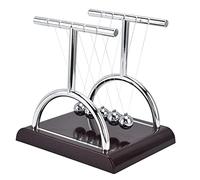 CHICIRIS Unico Giocattolo di Decompressione con Sfera a Pendolo per Scrivania da Ufficio, Eccellente Strumento Educativo, Compleanno, Include Base