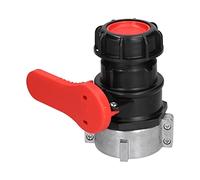 CHICIRIS Valvola a Sfera Adattatore IBC, Raccordi per Tubi di Scarico di Ricambio per Serbatoio con Connessione Dado di Raccordo Girevole, per Fusti Chimici per Serbatoi IBC DN50 75mm