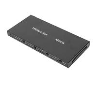 CHICIRIS Video Splitter HDC-MXB44C 4x4 HD Multimedia Interface Splitter 18Gbps Iron per uso domestico Spina UE