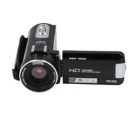 CHICIRIS Videocamera formato compatto 1080p con funzione Webcam per Vlogger e creatori di contenuti Videocamera Piccole e leggere (BLACK)