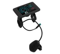 CHICIRIS Visualizza LCD in Bici Elettrica Schermata TFT da 3,5 Pollici con Porte di Ricarica USB Luminosità 5 Livello Regolazione per Scooter 36V 48V 52V 60V 60V 72V