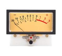 CHICIRIS VU Meter Ad Alta Precisione per la Trasformazione Audio Domestica in Studio di Registrazione Fai-da-te con Misuratore di Livello Dell'amplificatore di Potenza in Materiale ABS per gli