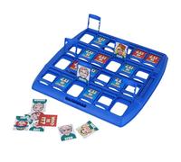 CHICIRIS Who Is It Game Gioco da Tavolo in ABS 25,5 X 25,5 X, Cm Facile Gioco di Domande Pratica di Comunicazione Set Portatile per Famiglia Bambini Genitori Picnic da Viaggio Al Coperto all'aperto