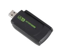 CHICIRIS Wifi 6 Adapter USB Network Card con Supporto a Doppia Banda da 1800 Mbps Ad Alta velocità, Wifi Wireless USB Wireless per 7 10 11, Materiale Black ABS