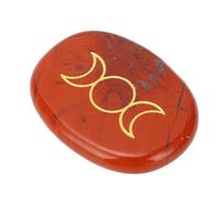 CHICIRIS Worry Stone Pietra per Massaggio del Pollice per Alleviare L'ansia e la Meditazione - Pietra Portatile per L'equilibrio Energetico per Casa e Ufficio (Tipo 1)