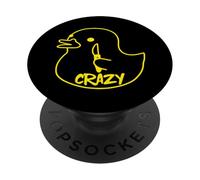 Chick Holding Knife For Your Crazy BFF PopSockets PopGrip Adesivo