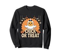 Chick O Treat Ghost Costume Cute Halloween Chicken Felpa