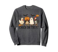 Chick or Treat Divertente Halloween Pollo Famiglia Match Costume Felpa