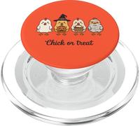 Chick or Treat divertente Halloween pollo famiglia Match Costume PopSockets PopGrip per MagSafe