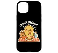 "Chick Picnic" Carino Divertente Pulcino Bambino Custodia per iPhone 15 Plus
