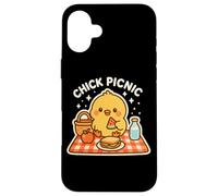 "Chick Picnic" Carino Divertente Pulcino Bambino Custodia per iPhone 16 Plus
