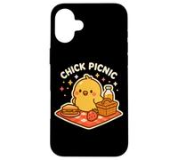 "Chick Picnic" Carino Divertente Pulcino Custodia per iPhone 16 Plus