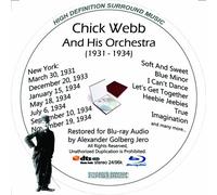 Chick Webb And His Orchestra (1931-34) Restored For Blu-ray Audio