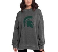 Chicka-D NCAA - Pullover da Donna Campus Crew, Donna, Campus Crew Pullover, 449_NC_PL, Carbone, L
