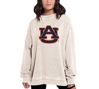 Chicka-D NCAA - Pullover da Donna Campus Crew, Donna, Campus Crew Pullover, 449_NC_PL, Farina d'avena, XL