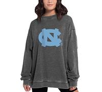 Chicka-D NCAA - Pullover da Donna Campus, Donna, Campus Pullover, 449_TC_PL, Carbone, L