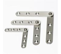 Chicken Beak Hinge Seven-Word Hidden Pivot Hinges Offset Knife Inset Door 360 Degree Rotating 1Pcs(E-2pcs)