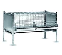 chicken cage GABBIE P/PULCINI ZINCATE ART. 108 63X100 CM
