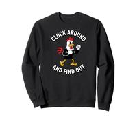 Chicken Cluck Around And Find out Funny Rooster Felpa
