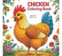 CHICKEN COLORING BOOK ab 4-6 Jahre