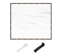 Chicken Coop Covers for Winter | Snowproof Sheets | Reinforced Edges Clear Waterproof Tarp,for Gardening Porch Patio Roof