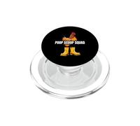 Chicken Coop Poop Scoop Squad Funny Poultry Farmer PopSockets PopGrip per MagSafe