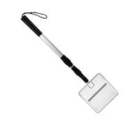 Chicken Coop Tool, Sand Sifting Shovel, Adjustable Mesh Cleaning Rake, 41.73 Inches Waste Separator for Poop Debris Removal Extendable Handle, for Backyard Hen House Maintenance