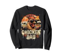 Chicken Dad Fathers Day Felpa