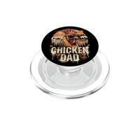 Chicken Dad Fathers Day PopSockets PopGrip per MagSafe