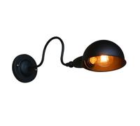 CHICKEN Decorazione Murale Lampada da parete retrò semplice creativa for esterni camera letto in ferro industriale Luci Led Per Camera Da Letto(Black)