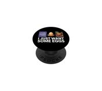 Chicken Farmer I Just Want Some Eggs PopSockets PopGrip Adesivo