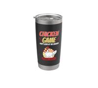 Chicken Game. Divertente Bicchiere termico in acciaio inox doppia parete