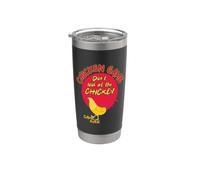 Chicken Game. Divertente Bicchiere termico in acciaio inox doppia parete