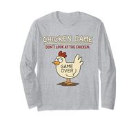 Chicken Game Don't Look At The Chicken Meme Kids Christmas Maglia a Manica