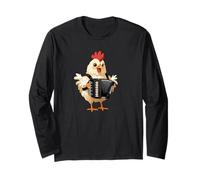 Chicken Giocare a Fisarmonica Maglia a Manica
