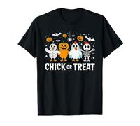 Chicken Halloween Costume Party Chick Treat Maglietta
